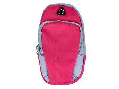 Borsa da Braccio Sportiva Sacchetto Bracciale Porta Cellulare Con Uscita Cavo