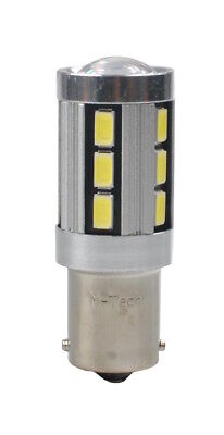 Lampada Led Diodo LED L355 Ba15s 18xSMD5730 CANBUS 12V bianco
