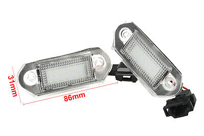 Kit Luci Targa Led Golf 3 Variant 1993-1999 Verno Jetta 3 1992-1998 12V 3W C