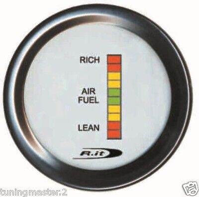 Manometro Strumento 52mm STECHIOMETRICO AFR LAMBDA (AIR/FUEL) SOLO STRUMENTO