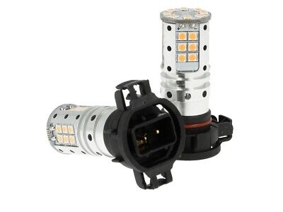 Lampada Led PSX24W Canbus Arancione 12V 25W Reale Luci Fendinebbia DS3