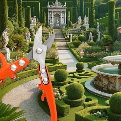 Forbici Cesoie per Potatura e Vendemmia Giardino 14cm <ul><li>La sega a mano