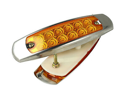 Kit Luci Fanali Arancione 24V 12V Ingombro Cortesia Targa Cupola Cappa Del