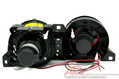 Coppia Fari Fanali Anteriori Angel Eyes serie 3er E30 Cromati 1982 > 1984