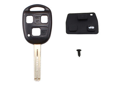Guscio Chiave Telecomando 3 Tasti Vuoti Con Lama TOY48 Batteria Su Circuito