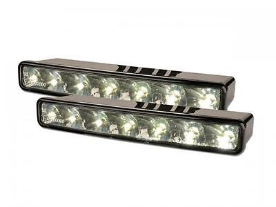 LED daytime running light function universal, chrome