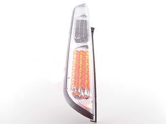 Coppia Fari Fanali Posteriori Tuning LED Focus 2 5 porte 04-08, cromati