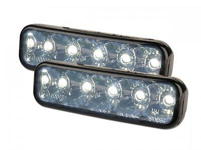 LED daytime running light function universal black