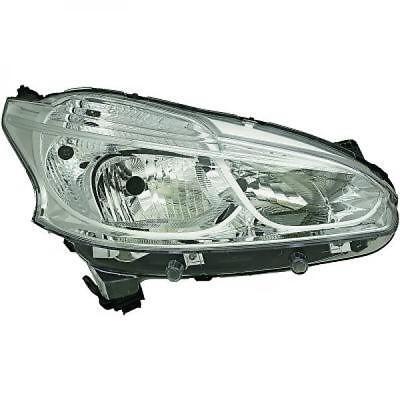 Faro fanale anteriore Destro 208 2012- DEP OH7+H7 PER REG ELETTR