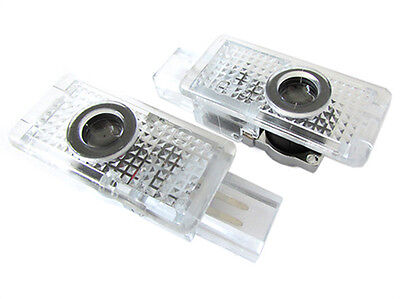 Kit Luci Led Logo Proiettori Auto Portiere A3 S3 A4 S4 RS4 A5 S5 A6 S6