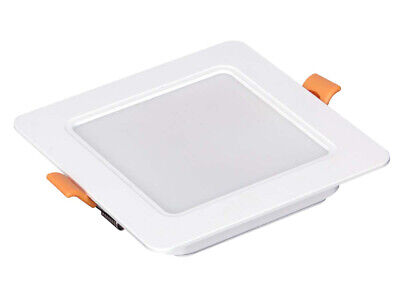 Faretto Led Da Incasso Quadrato 5W 500LM Bianco Freddo 6000K 95X95mm <table
