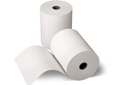10 Rotoli Scontrini Rotolo Carta Termica registratore d Cassa Pos 57 X 30x 12 mm