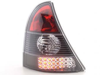 Coppia Fari Fanali Posteriori Tuning LED Clio (B) 01-04 nero