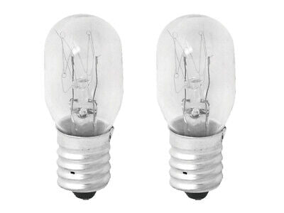 2 Lampadine Frigorifero E14 15W 230V 80LM 2800K Vetro Trasparente <ul><li>2