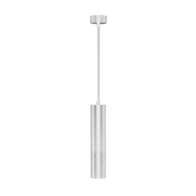 Lampada a Sospensione Cilindro Attacco GU10 Corpo in Alluminio Bianco
