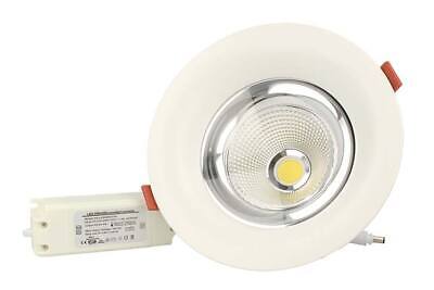 Faretto Led Da Incasso 30W Bianco Neutro 200mm 60 Gradi <p