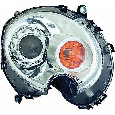 Faro fanale anteriore XENON Destro R56 06- freccia arancio TYC D1S con mot