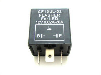 Flasher Led Auto Lampeggiatore Rele Relay Per Frecce Led 12V 3 Spine CF13 Per A