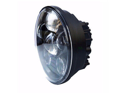 Faro Led Rotondo 7 Pollici 58W Headlight H4 Per Moto Harley Davidson Wrang