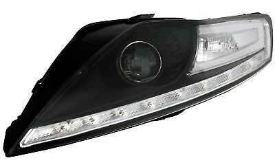 Coppia Set Faro Fanale Anteriore Tuning per Mondeo MK4 nero