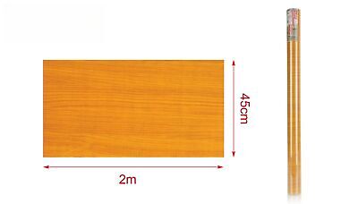 6 Rotoli Carta Adesive Per Mobili 45X200cm Legno Rovere da Parati Autoadesive