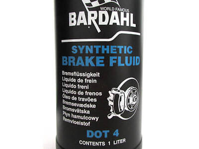 BARDAHL Brake Fluid DOT 4 3 Liquido Fluido Speciale Per Freno Servocomandi Auto