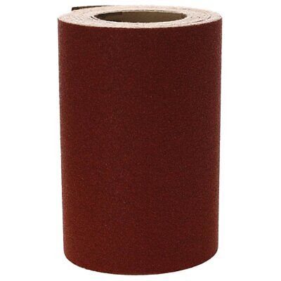 Carta Abrasiva Impermeabile A Secco e Umido, Rotolo da 11,5cm x 5m, Grano P 80