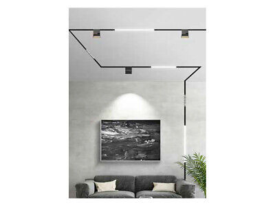 Lampada Led Lineare Regolabile 5X2W 24V Neutro 4000K CRI 90 UGR 19 Per Sistema