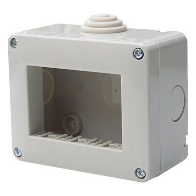 ETTROIT Custodia 3P IP40 Scatola Porta Frutti Da Esterno 3 Posti