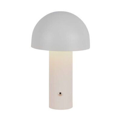Lampada LED da Tavolo 3W con Batteria 1800mAh Ricaricabile USB C Colore Bianco