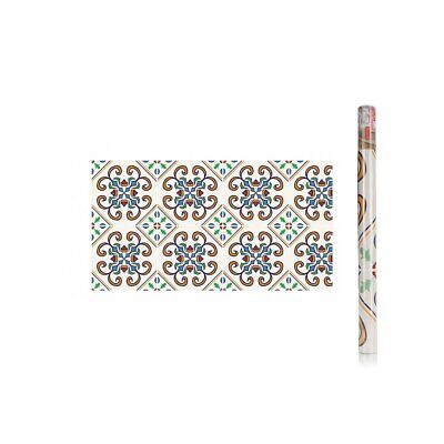 6 Rotoli Carta Adesive Per Mobili 45X200cm Colorati con Disegni da Parati