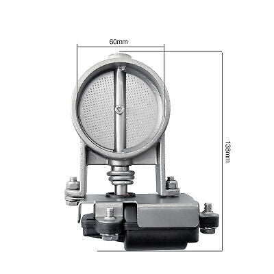 Exhaust valve con interruttore diam.63mm molla per migliorare l'attivazione,