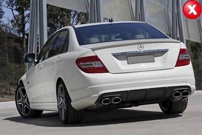 Classe C W204 2012- C63 AMG Sport respingente posteriore Valance dif