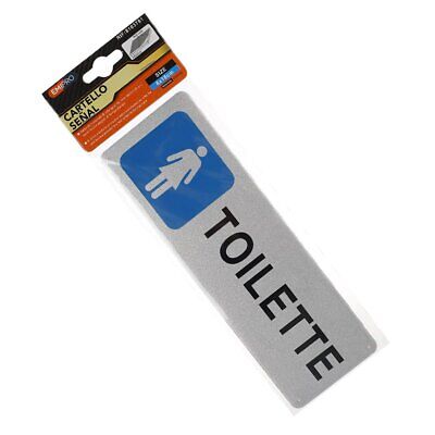 Cartello per interni 'toilette uomo' EasyFix - SEG EF70217 Cartello per interni 'toilette uomo' EasyFix - SEG EF70217