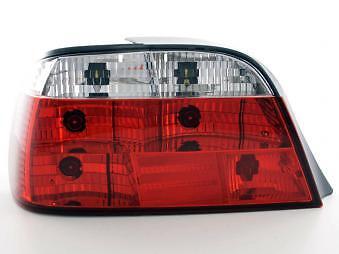 Coppia Fari Fanali Posteriori Tuning serie 7 E38 95-02 rosso/chiaro