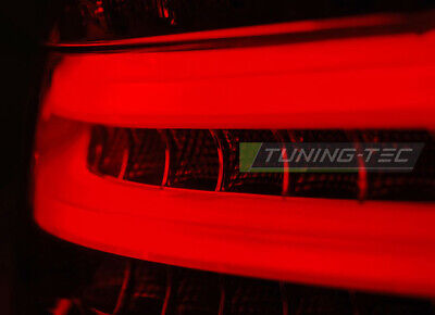 Coppia Fari Fanali Tuning Posteriori E92 2006-2010 Rosso LTI Fibra LED BAR