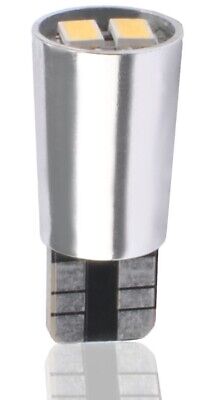 Blister 2x LED L332 W5W 2xSMD5730 12V CANBUS bianco