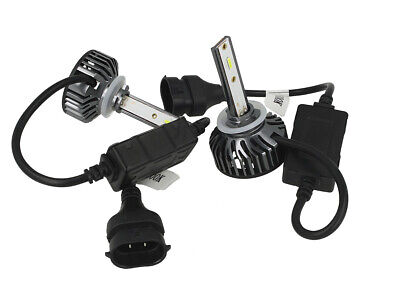 Kit Full Led Cob H27 880 PG13 881 PGJ13 26W Reale 12V Con Ventola