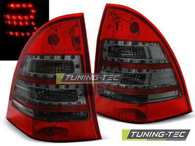 LED TAIL LIGHTS RED SMOKE fits C-KLASA W203 KOMBI 00-07