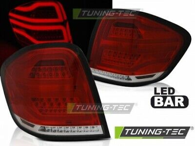 Coppia Fari Fanali Led Tuning CLASSE M W164 09-11 ROSSO BIANCO LED