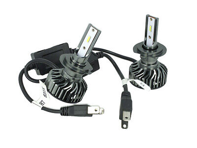 Kit Full Led Cob H7 26W Reale 12V Con Ventola Raffrenddamento Silenziosa