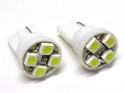 Lampada Led T10 W5W 4 Smd Bianco Luci di Posizione 12V <p