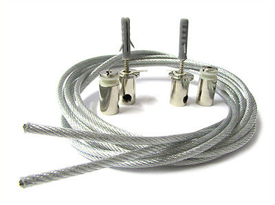 Kit Staffe Per Fissaggio Da Soffitto Del Profilo Barra Alluminio A Sospensione B