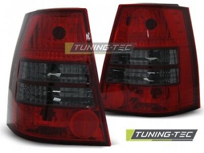 Coppia Fari Fanali Posteriori Tuning GOLF 4 / BORA 99-06 VARIANT Fume Rosso