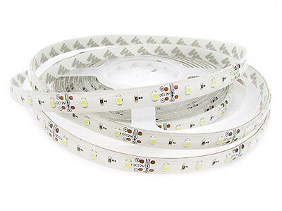 Bobina Led Sfondo Bianco Biadesivo Siliconato 30W 12V 300 SMD Arancione 5 Metri