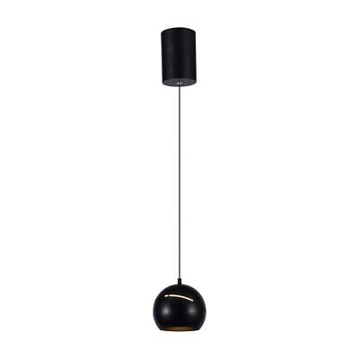 Lampadario LED a Sospensione 8.5W 850lm Forma di Campana Colore Nero D120mm