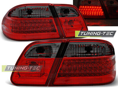 FANALI POSTERIORI A LED ROSSO FUMO per W210 95-03.02