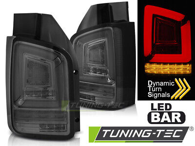 LED BAR TAIL LIGHTS SMOKE SEQ fits T5 10-15