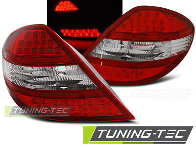 FANALI POSTERIORI A LED ROSSO BIANCO per R171 SLK 04-11