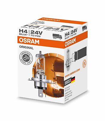 Halogen OSRAM Orginal 64196 P43t 24V 75/70W H4